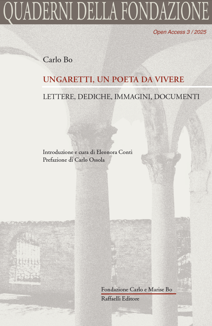 3. Carlo Bo - Ungaretti, un poeta da vivere - vol 2