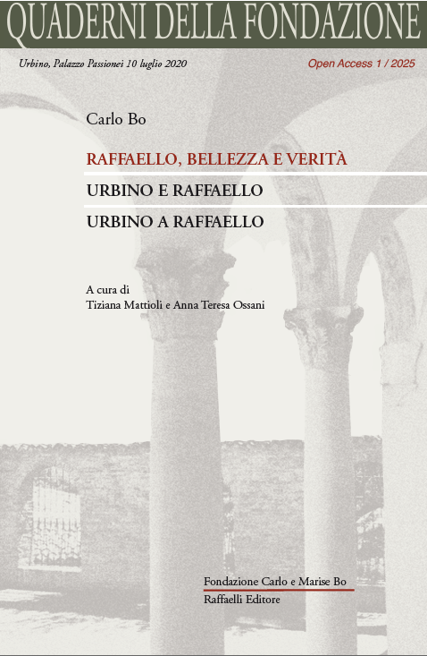 1. Carlo Bo - Raffaello, bellezza e verità