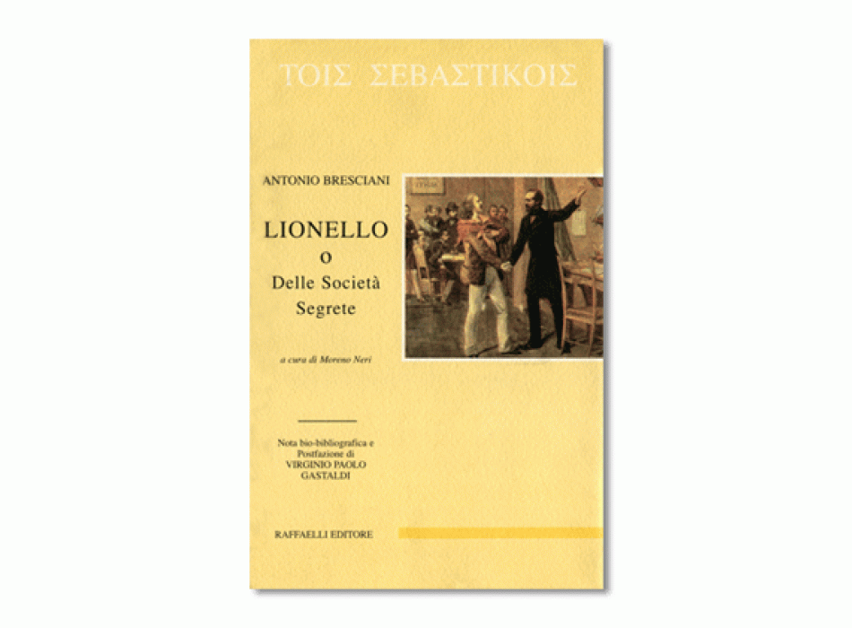 Lionello o Delle Società Segrete