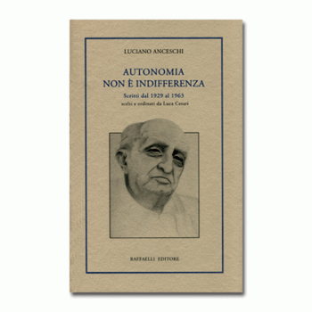 Autonomia non è indifferenza