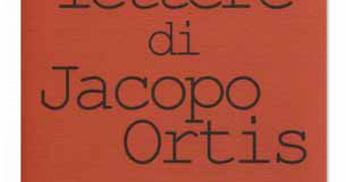 Ultime lettere di Jacopo Ortis
