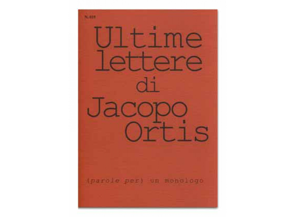 Ultime lettere di Jacopo Ortis